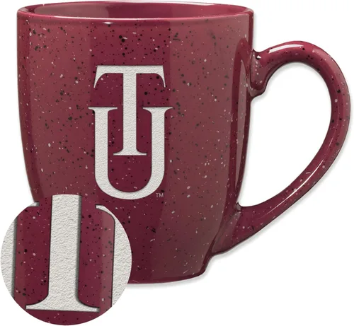 Miniatura 31 de Rico Industries NCAA Virginia Tech Hokies Maroon - Taza de café de cerámica grabada con láser, color del equipo, 16 onzas