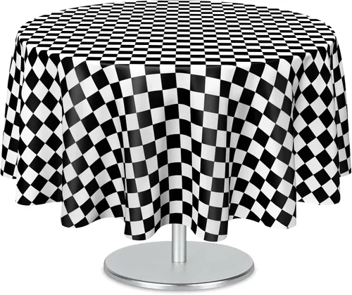 Miniatura 8 de Mulbozy 2 piezas de mantel de plástico negro para mesa rectangular, 54 × 108 pulgadas, fundas desechables de mesa para fiestas negras