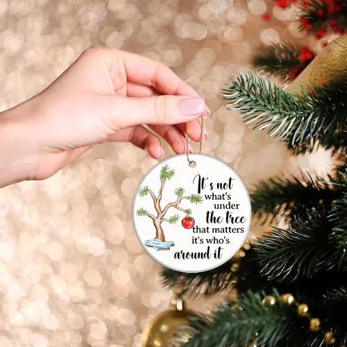 Miniatura 5 de Adornos de Navidad 2025, decoraciones de árbol de Navidad, regalos para mujeres, hombres, compañeros de trabajo, regalos de adorno de Navidad