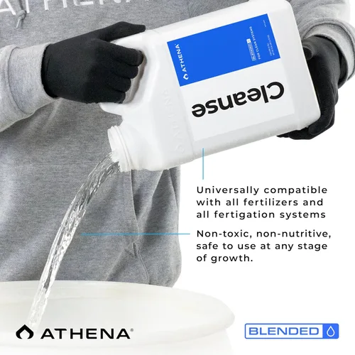 Miniatura 6 de Athena Blended Cleanse Limpiador de sistema seguro para plantas para hidroponía Solución descalcificadora y limpiador de línea de riego 1 galón