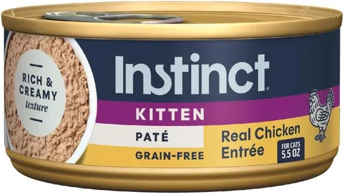 Original Pollo, comida húmeda para gatos enlatada para gatitos, 5.5 onzas (caja de 12)