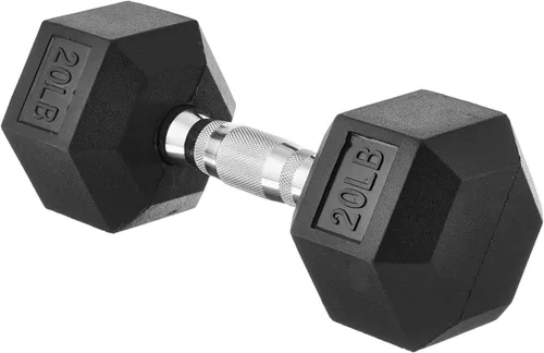 Miniatura 15 de Amazon Basics Mancuerna hexagonal de goma para mano