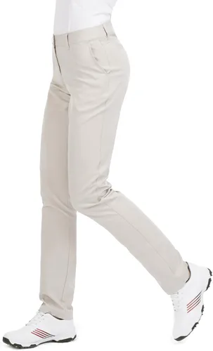 Miniatura 2 de Pantalones de golf para mujer, elásticos, rectos, ligeros, transpirables, de sarga, pantalones chinos para trabajo