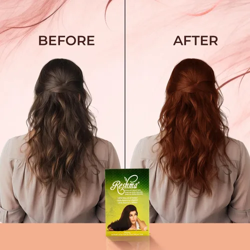 Miniatura 4 de Reshma Beauty Henna en polvo 100% puro (Lawsonia Inermis) – Tinte natural de un solo ingrediente para mezcla de canas, brillo y fuerza – Tinte
