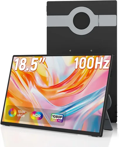 Miniatura 10 de AYY Monitor portátil 4k, pantalla táctil de 13.4" 3840x2160 Segunda pantalla 100% sRGB, 400cd HDR USB C Ultra Slim IPS Monitor portátil para Mac