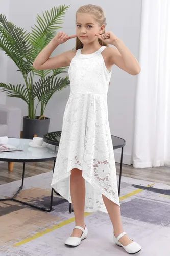Miniatura 4 de GORLYA Elegante vestido de fiesta de cumpleaños para niña de 4 a 14 años
