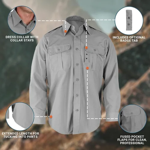 Miniatura 4 de Camisa táctica de manga corta, de Propper, para hombre