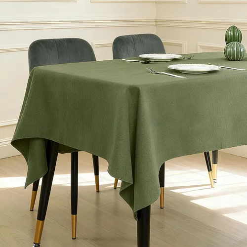 Miniatura 57 de BALCONY & FALCON Mantel Rectangular Estilo Jacquard Resistente al Agua Cubierta de Mesa para Comedor Cocina Café Fiestas y Uso al Aire Libre
