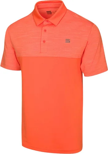 Three Sixty Six - Camiseta de golf tipo polo de secado rápido para hombres, de estilo casual, manga corta, que disipa la humedad
