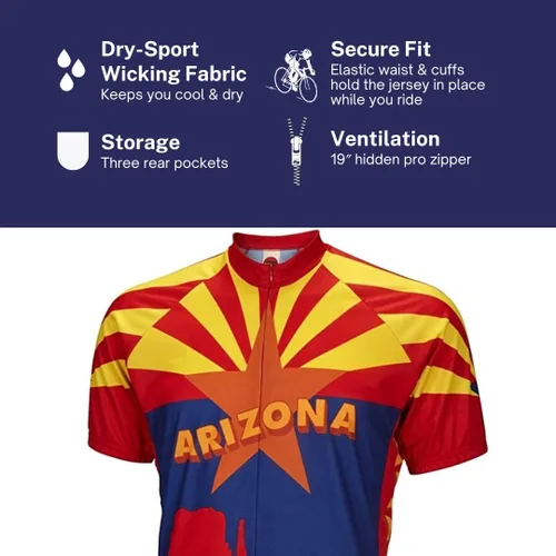 Miniatura 2 de BDI Ciclismo Ropa Arizona Jersey