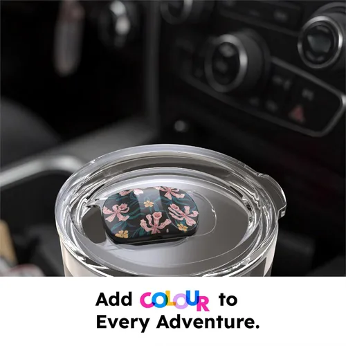 Miniatura 6 de For YETI Tapas Tapa de repuesto de 32 onzas, colores fríos para tapa magnética YETI, ajuste perfecto para reemplazo de tapa YETI Rambler, paquete