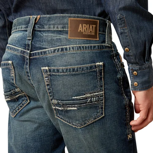 Miniatura 5 de ARIAT Rebar M4 - Pantalones de trabajo de lona elástica para hombre