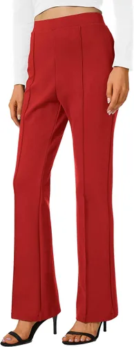 Miniatura 38 de Urban CoCo Pantalones de trabajo elásticos con corte de bota, pantalones de yoga pequeños para oficina casual