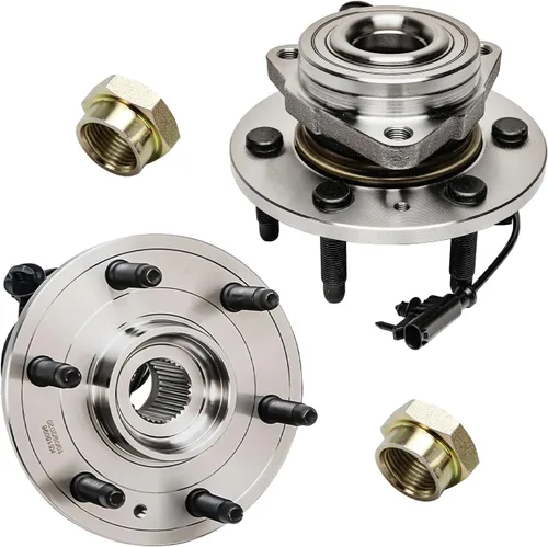Miniatura 142 de Detroit Axle - Kit de nudillos de dirección delantera izquierda para Ford Edge Lincoln MKX 07-10, cojinete de rueda del lado del conductor, nudillo