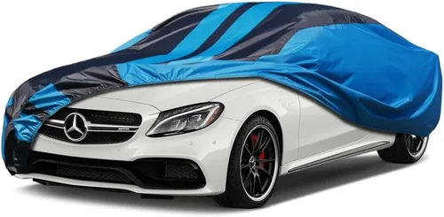 Miniatura 15 de Kaugung - Funda para auto a medida para Chevy Chevrolet Malibu (2016-2025), impermeable para todo tipo de clima, cubierta exterior completa