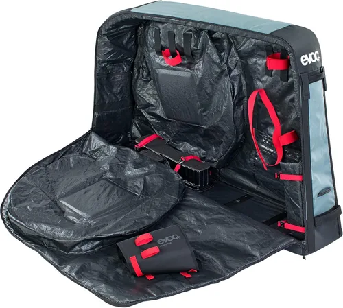 Miniatura 6 de Bolso de Transporte para Bicicleta EVOC - Funda Ligera para Bicicleta, Compartimento Separado para Ruedas, Estabilización de Montaje en Horquilla