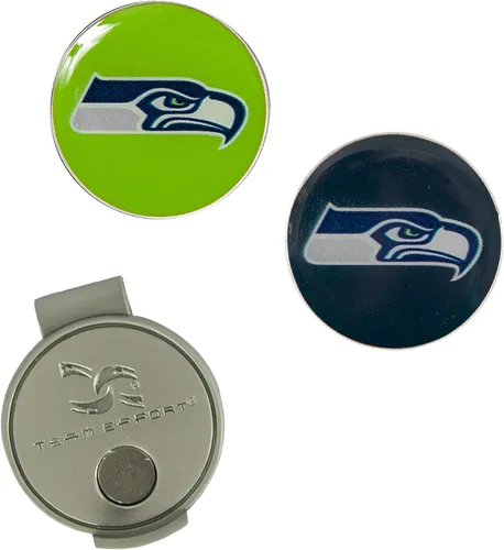 Miniatura 17 de Team Effort NFL - Clip para sombrero y 2 marcadores de bola
