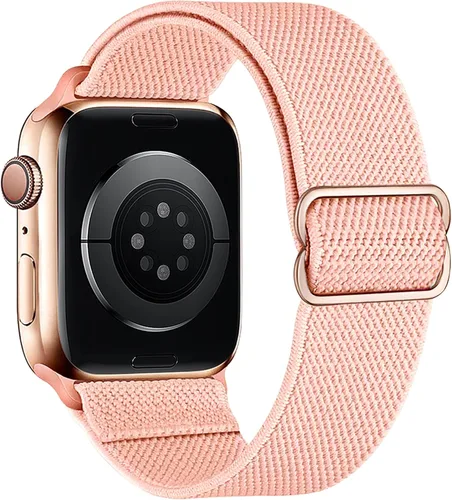Miniatura 8 de Correas elásticas de nailon compatibles con Apple Watch de 1.496 pulgadas, 1.575 pulgadas, 1.614 pulgadas, 1.654 pulgadas, 1.732 pulgadas, 1.732
