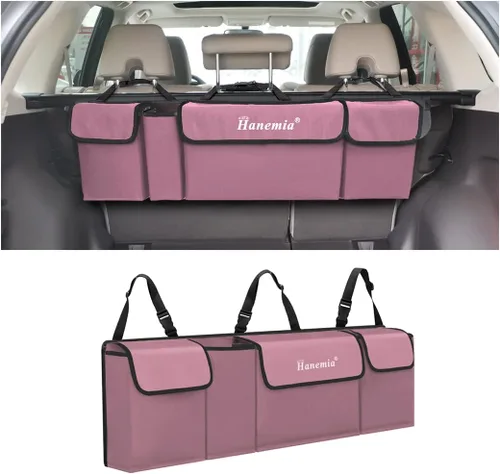 Miniatura 12 de Organizador y almacenamiento para maletero de automóvil, organizador colgante para asiento trasero para SUV, camión, MPV, impermeable, bolsa