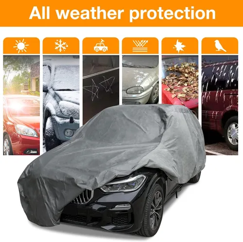 Miniatura 3 de XCAR Funda Ultra Ligera Impermeable para SUV y Coches, Protección para Todo Tipo de Clima, Resistente al Viento y Transpirable, Se Adapta a Coches