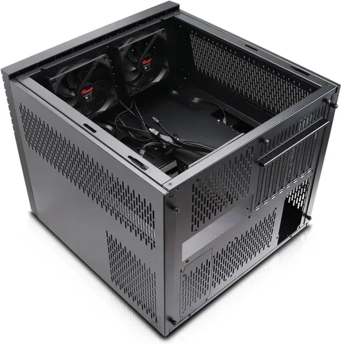Miniatura 6 de Rosewill Hearth NAS Chasis de servidor Soporta hasta 6 x 3.5 HDD Hot Swap y 6 x 2.5 SSD Compatible con E-ATX Ventilador PWM de 0.197 x 4.724