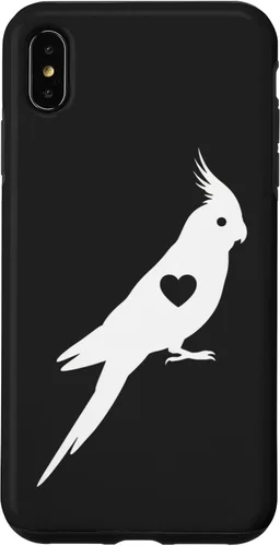Miniatura 11 de Bird Cockatiel Heart Silhouette, Proud Bird Parent Case for iPhone XR
