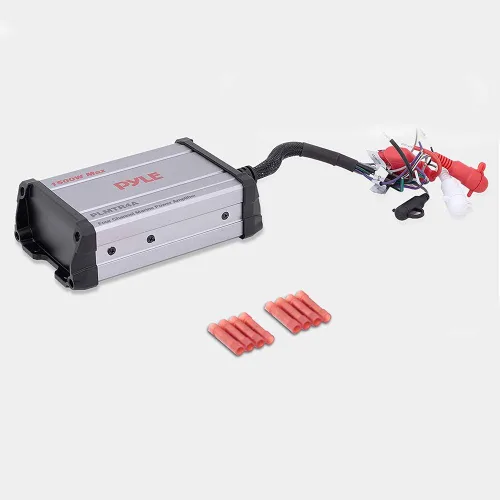 Miniatura 6 de Pyle Receptor amplificador marino de 4 canales de 1500 W - Subwoofer de audio de grado marino impermeable y resistente a la intemperie - para barco