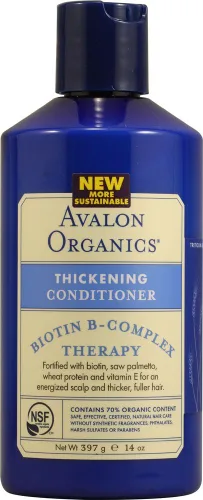 Miniatura 3 de Avalon Organics Acondicionador espesante, Biotina B-Complex 14 oz