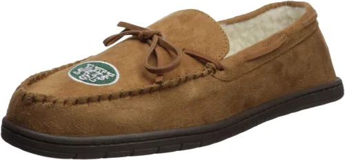Miniatura 19 de FOCO Mens NFL Team Logo Moccasin Slippers Beige
