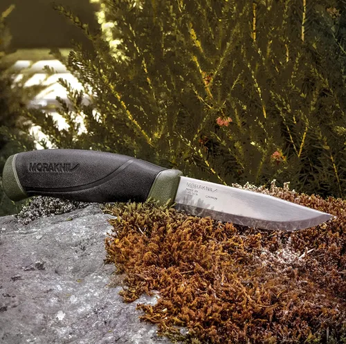 Miniatura 4 de Morakniv Companion Cuchillo de hoja fija de acero al carbono con funda