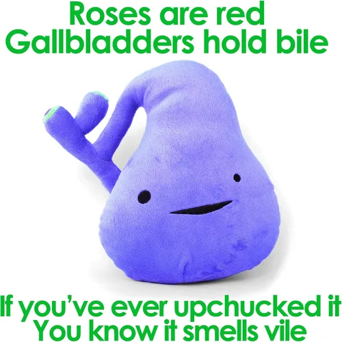 Miniatura 7 de Vesícula gigante de peluche – You've Got Gall – I Heart Guts