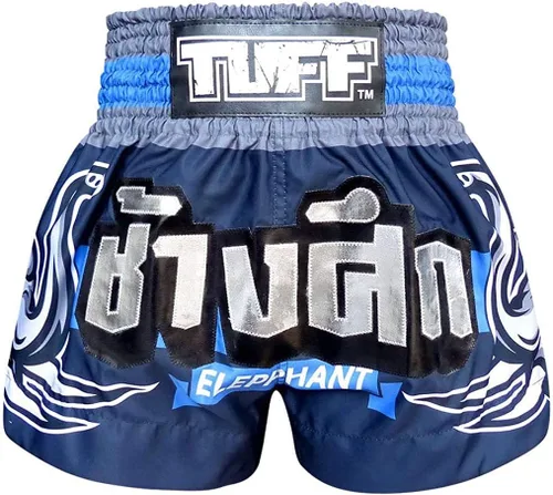 TUFF Pantalones cortos deportivos para Muay Thai y artes marciales, ropa de entrenamiento y gimnasio