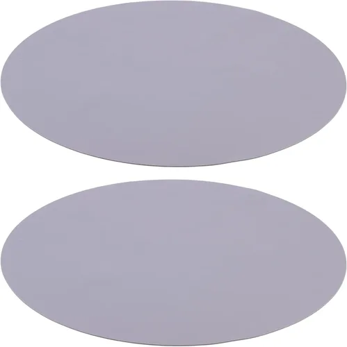 Hemoton Cubierta de alimentos para microondas, 2 piezas, alfombrillas redondas de silicona para hornear, resistentes al calor, antiadherentes para