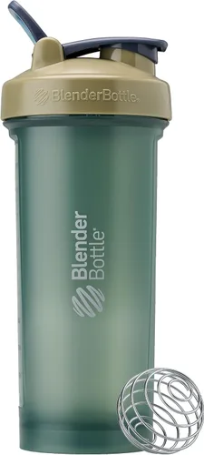 Miniatura 17 de BlenderBottle Classic V2 Botella mezcladora perfecta para batidos de proteínas y preentrenamiento, 28 onzas, color ciruela