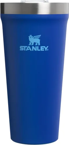 Miniatura 25 de STANLEY Vaso para Uso Diario Tapa de Encaje a Presión para Beber Taza para Bebidas, Café y Cócteles Copa de Vino de Acero Inoxidable Aislada