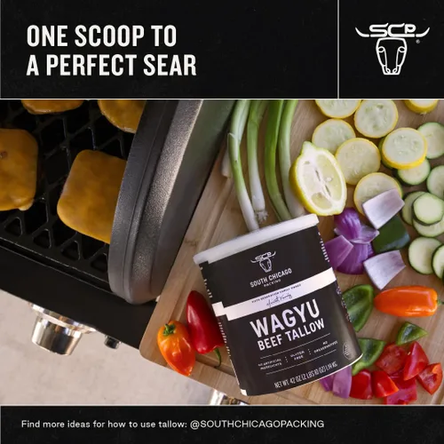 Miniatura 7 de SCP South Chicago Packing Manteca de Wagyu, 42 onzas, apta para Paleo, apta para Keto, 100% pura Wagyu