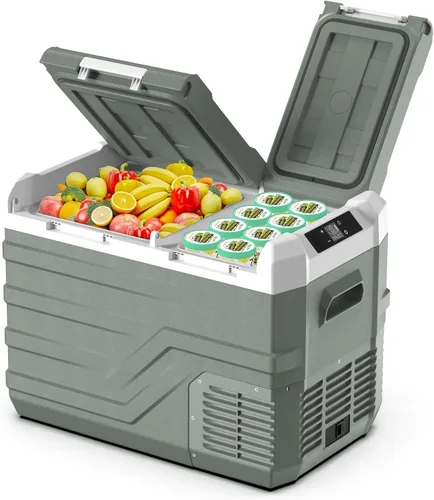 Miniatura 11 de Alpicool Refrigerador de 12 Voltios Portátil Refrigerador Portátil para Automóvil 25 Cuartos Nevera para Automóvil Portátil 12V Refrigerador