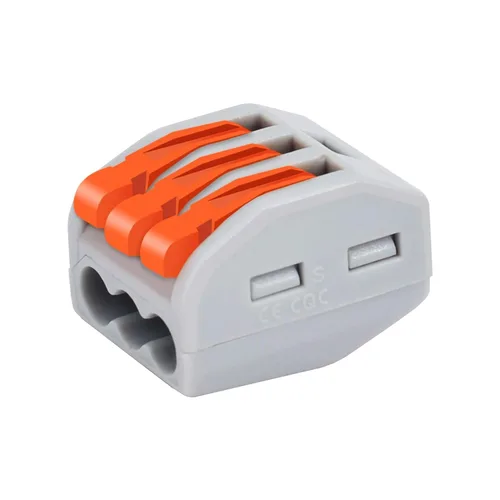 Miniatura 8 de Nineleaf Conectores de cable de palanca, conectores compactos de empalme de alambre en línea, terminales eléctricos modulares reutilizables 1 en 1