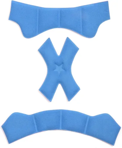 Miniatura 2 de Kit de almohadillas de espuma de acolchado interior para casco azul-rosa, esponja sellada, forro protector, acolchado de protección, tapete