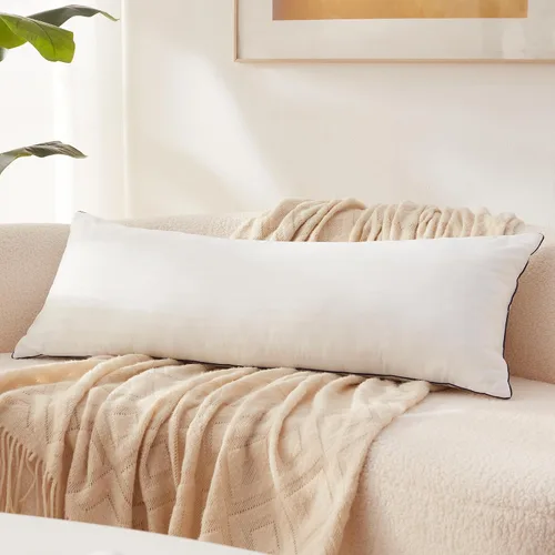 Miniatura 12 de Relleno de almohada de espuma viscoelástica de 36 x 56 cm, relleno de almohada lumbar premium para almohada decorativa, sala de estar, sofá