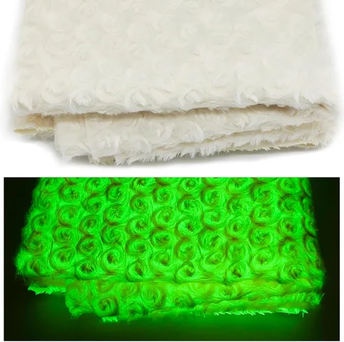Miniatura 9 de Tela que brilla en la oscuridad, tela brillante para coser ropa, tela de poliéster luminosa para tela iluminada para ropa, decoraciones, suministros