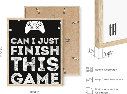 Miniatura 3 de HAUS AND HUES Pósteres de juegos para decoración de habitación de jugadores, pósteres de juegos de Xbox, decoración de sala de videojuegos