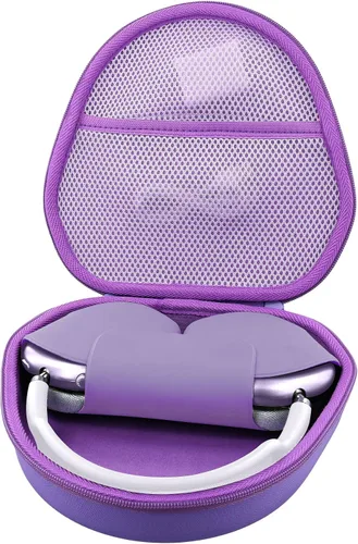 Miniatura 11 de khanka Estuche rígido de transporte para auriculares inalámbricos sobre la oreja de Apple AirPods Max 2/Apple AirPods Max, funda negra