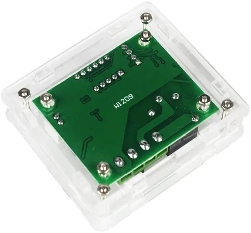 Miniatura 2 de Envistia W1209 12V DC Digital Controlador de Temperatura Electrónico Tablero Termostato Digital -50 a 230.0 °F Interruptor de módulo con relé de 10A