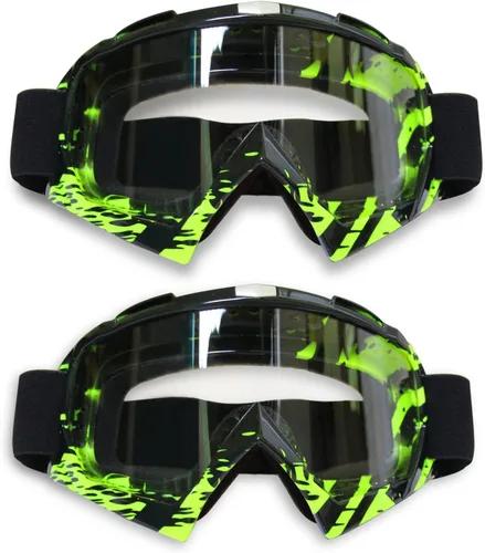 Miniatura 10 de Gafas de motocross ATV Motocross MX Off Road para hombres, mujeres, adultos, jóvenes, carreras de equitación