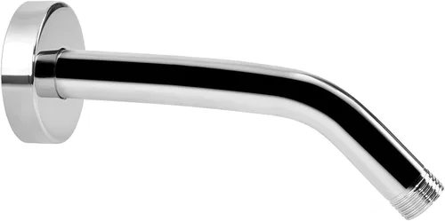 NearMoon Brazo de ducha con brida, hecho de tubo extensor de ducha de acero inoxidable 304, montado en la pared para regadera de baño fijo, nunca se