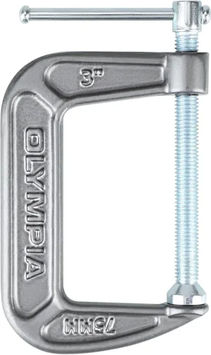 Olympia Tools Abrazadera C, 38-130, (3" X 2")