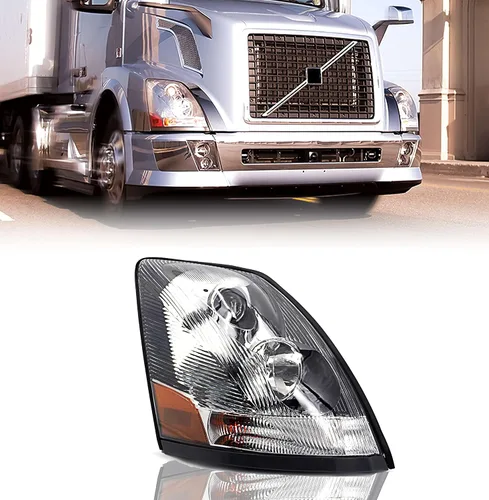 Miniatura 13 de Torque Faro delantero para conductor lado izquierdo de repuesto para camiones semi Volvo VNL 670 780 2004-2018 VN VNM 200 300 430 630 730 2005 2006