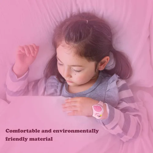 Miniatura 6 de Reloj de aprendizaje para niñas pequeñas de 3 a 8 años, 3D lindo diseño de caricatura de flamenco rosa con diseño de concha para niños, reloj
