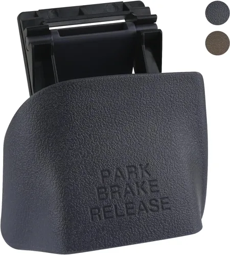 TQPONLY 74934 Manija para Liberar Freno de Estacionamiento (Gris Niebla) Compatible con Dodge Ram 1500 2500 3500 de 1998 a 2002 Reemplaza RU38RC8AA